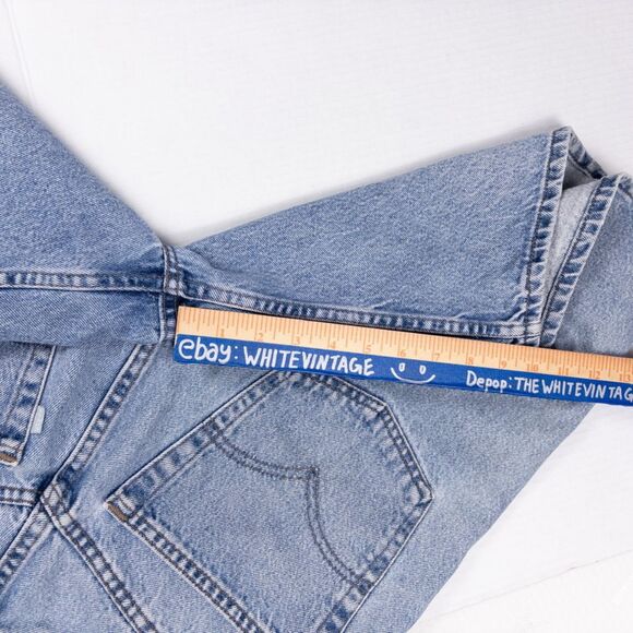 Vintage Levis SilverTab Shorts Mens 36 Loose Fit Baggy Denim Made USA 90s Y2K - Picture 4 of 10